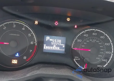 2017 Subaru Impreza 2.0I Premium из США, поврежденный, VIN 4S3GTAB61H3721838